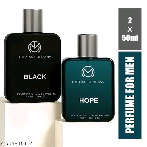 THE man company pefume for man comb-black Eau de Toilette hope eau de parfum 50ml set of 2
